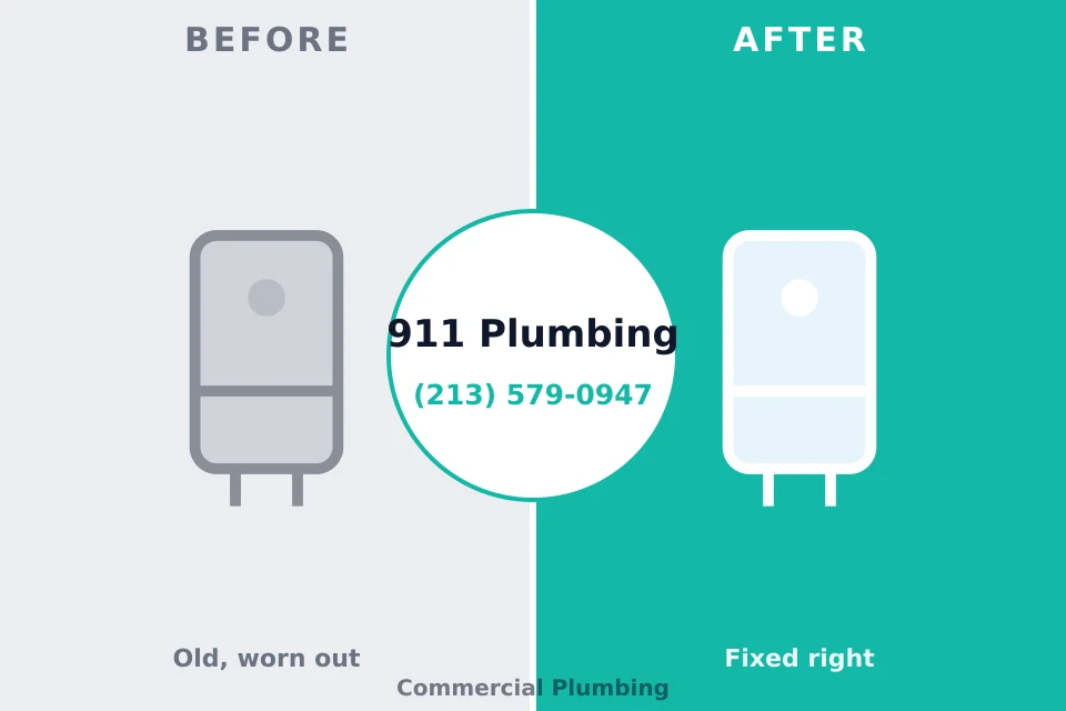 Before and after: plumbing repair Alexander City, AL